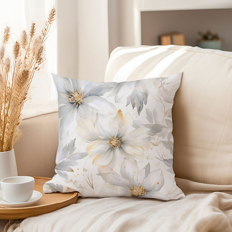 Floral Flower Myst XIII Modern, 16"H x 16"W