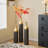 Set Of 3 Metal Vase,  Floor Vases For Decoration