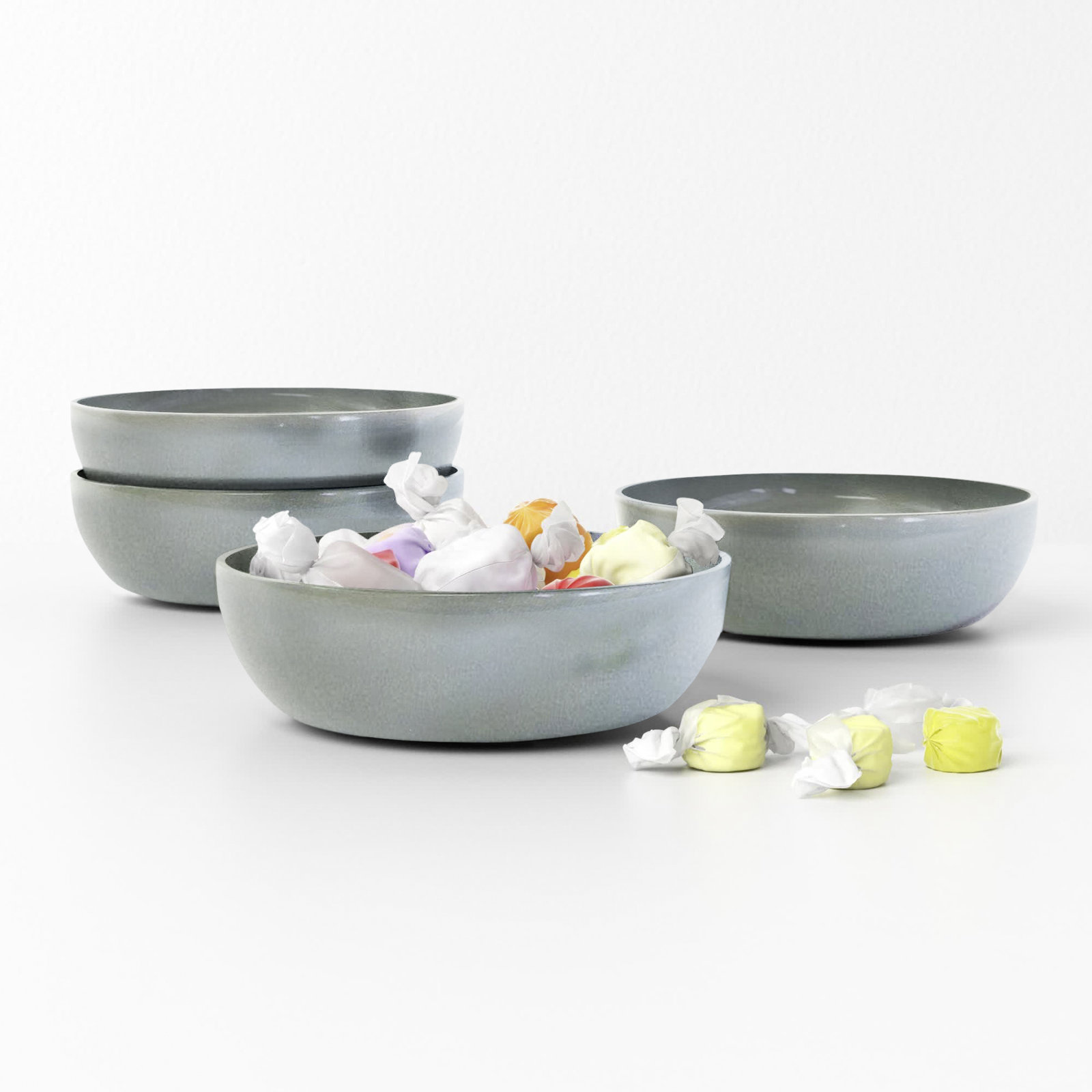 Borgen 20 oz. Fruit Dessert Bowl, Pale Jade
