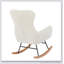 Chaise berçante Teddy
