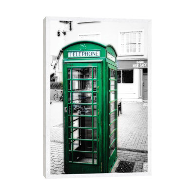 Irish Phone Booth, Kinsale, County Cork, Republic of Ireland 1 Piece Wall Art on Canvas