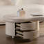 Table basse simple et tendance avec tiroirs