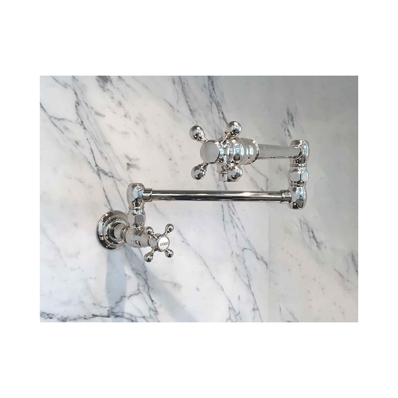 Chesterfield Pot Filler, Polished Chrome