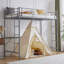 Lit mezzanine simple en métal-1968074131