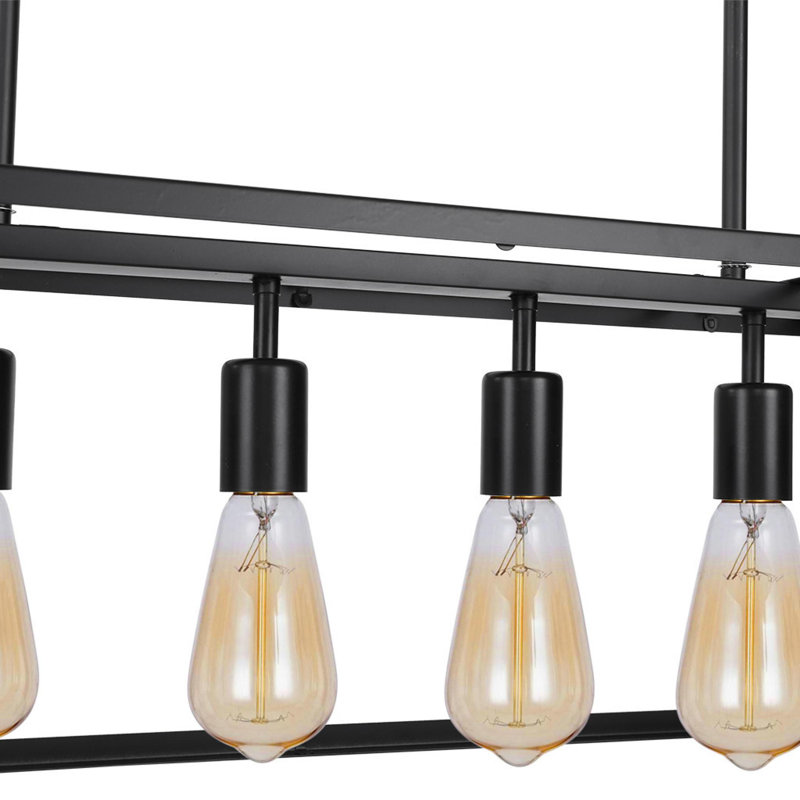 Luminaire suspendu pour îlot de cuisine 4 lumières Ranieri