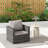 Outdoor Patio Furniture Sets Garden Rattan Chair Wicker Sofa Load 360 LBS 2 Person Seating Group-1160630559