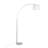 March Contemporary Floor Lamp In Black Marble And Metal With Linen Shade-1849678540