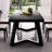 Solid wood dining table with practical aesthetics