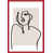 Red Framed Paper selected