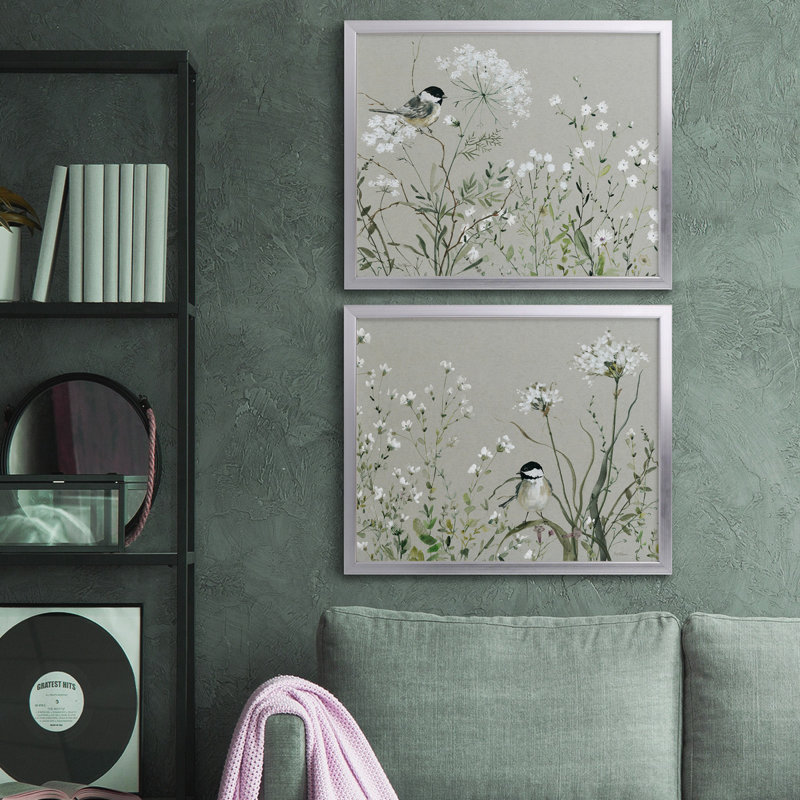Reproduction de photo sur toile, Toile avec cadre argenté, Pas de tapis
