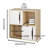 4-cube Bookcase, Unit Shelf, Storage Organizer