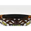 Plafonnier encastré ivoire ambre style Tiffany - Ivoire-ambre