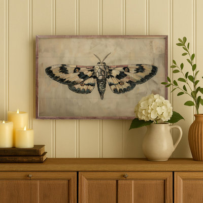 Papillon antique par Petals Prints Design