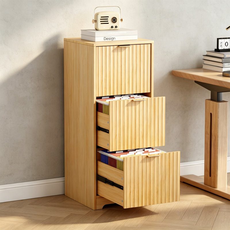 3 Drawers File Cabinet