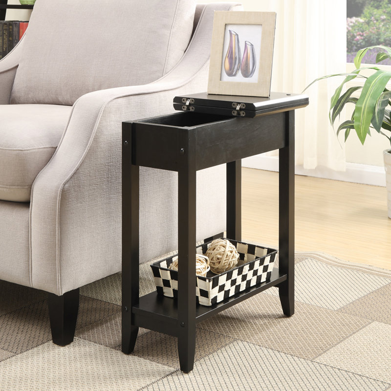 Table de bout Carpin, Noir