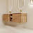 60"/68" Wall-Mounted Double Bathroom Vanity Set With 2 Ceramic Sinks-513129025-524585888