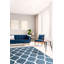 Tapis noir en laine touffeté à la main Julie