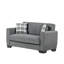 Causeuse convertible avec rangement Primenest Nexaro Collection, gris-819222708