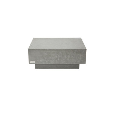 TEVERE Rectangular Concrete Coffee Table 86 x 66 x 35.6 cm