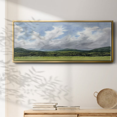 Sapphire Mountains III - toile encadrée