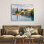 3AD6451 Lakeside Villa by Adriano Galasso - Wrapped Canvas Painting-2081897730