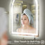 Miroir de salle de bain / de salle de bain en verre trempé anti-buée à DEL certifié UL - Basics by Wayfair ™-111997579