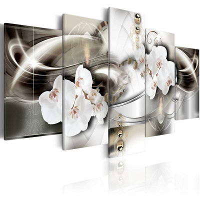 " Orchids Among The Waves Of Gold " 5 - Pieces