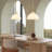 1-Light 12'' Dimmable Dome Modern Single Antique Brass Pendant Light for Kitchen Island.Features Cloud Glass.-2056466933-2051598714