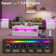 Bhhatu High Gloss Led Coffee Table