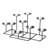 9'' H Metal Tabletop Candelabra
