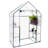 Gulianna 4.5' x 2' x 6.5' Outdoor Portable Walk-In Greenhouse with 4 Shelves with a Clear Cover