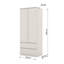 Bhatari Manufactured Wood Wardrobe-124617830