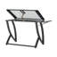 Table d'artisanat en verre Courson