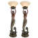 Goddess Offering Mermaid Torchiere Lamp