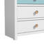 Commode à 5 tiroirs 30,7 po de largeur Bustillo-1039793216