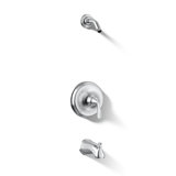 Forté Sculpted Rite-Temp Tub and Shower Faucet