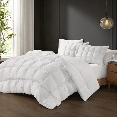 Édredon en duvet synthétique double / grand, luxueusement doux et moelleux pour un confort et une chaleur ultimes