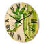 Horloge murale en bois Bamboo Branches in the Forest VI-63902976