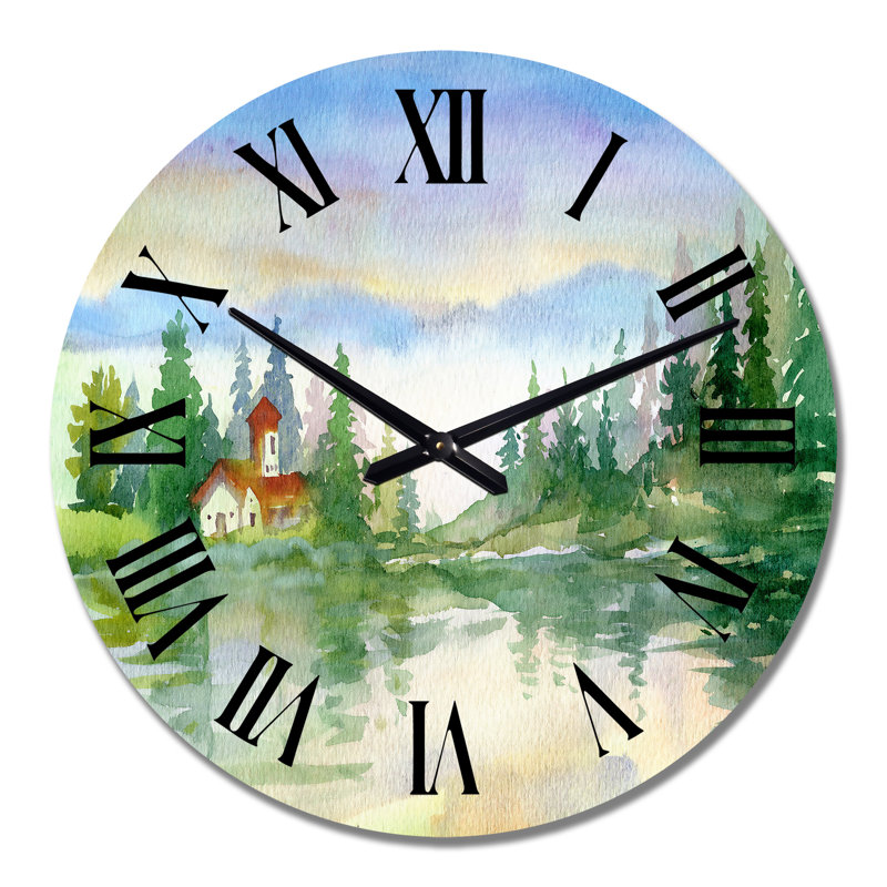 Horloge murale très grande, Moyen