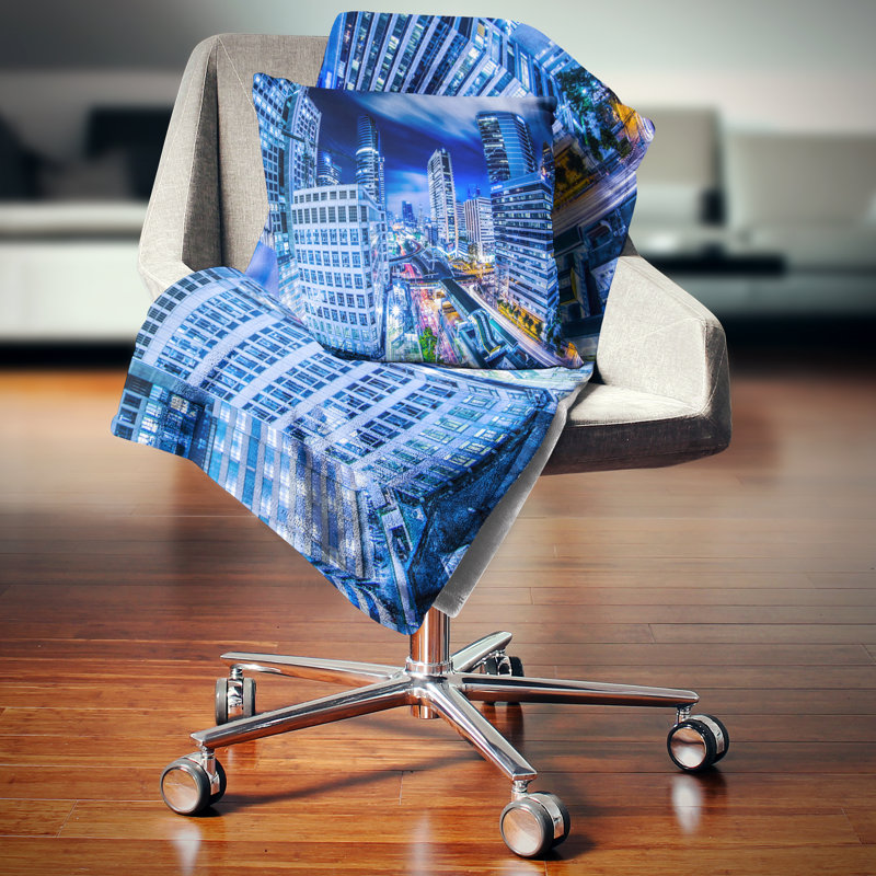 Coussin lombaire en cityscapes bangkok city view