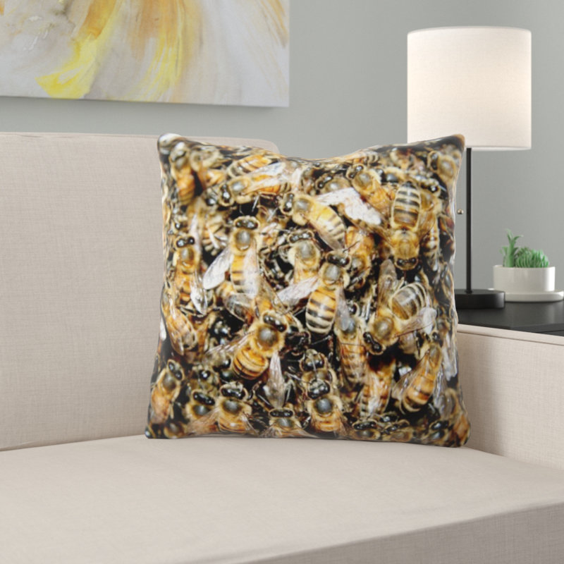 Coussin abeilles