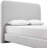 Fira Daliah Linen Textured Fabric Upholstered Bed-2026383486-2026383480