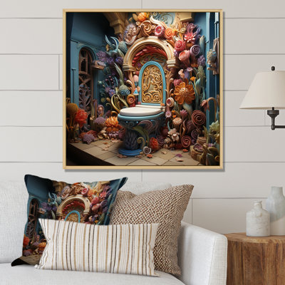" Toilet Whimsical Wonderland I "