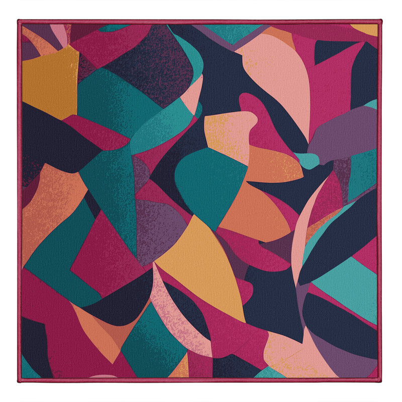 Spectrum Maze Rug, Square 3'