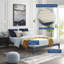 Structure de lit en bois Modway Lodge-206340017-206281750