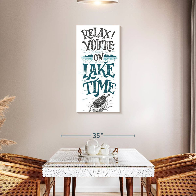 Relax You're On Lake Time