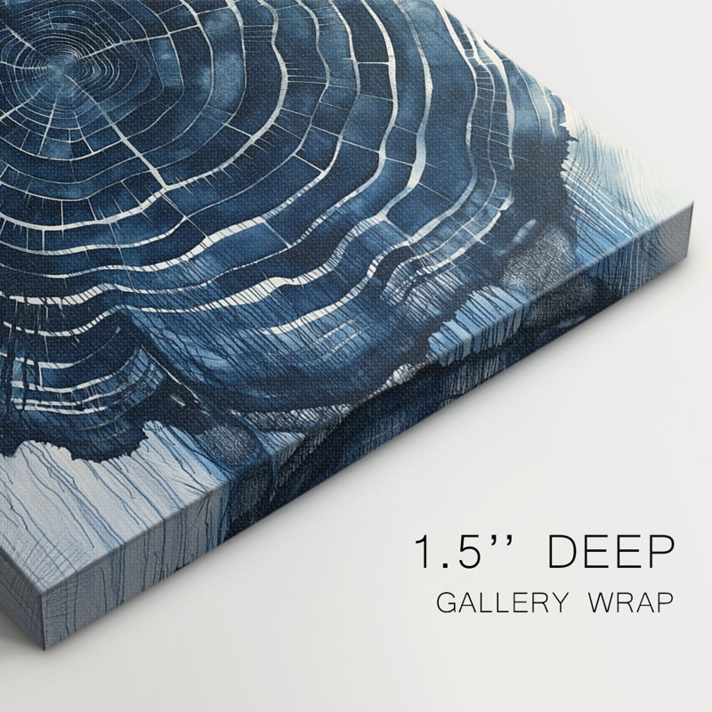 Série ABSTRACT CCIX - Toile tendue avec châssis Premium - Prêt à être accroché, H 27 po x l 18 po