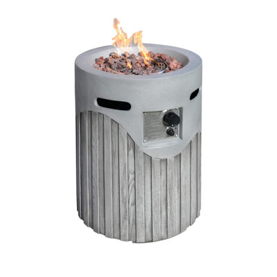 Vertical Wood Grain Effect Heater