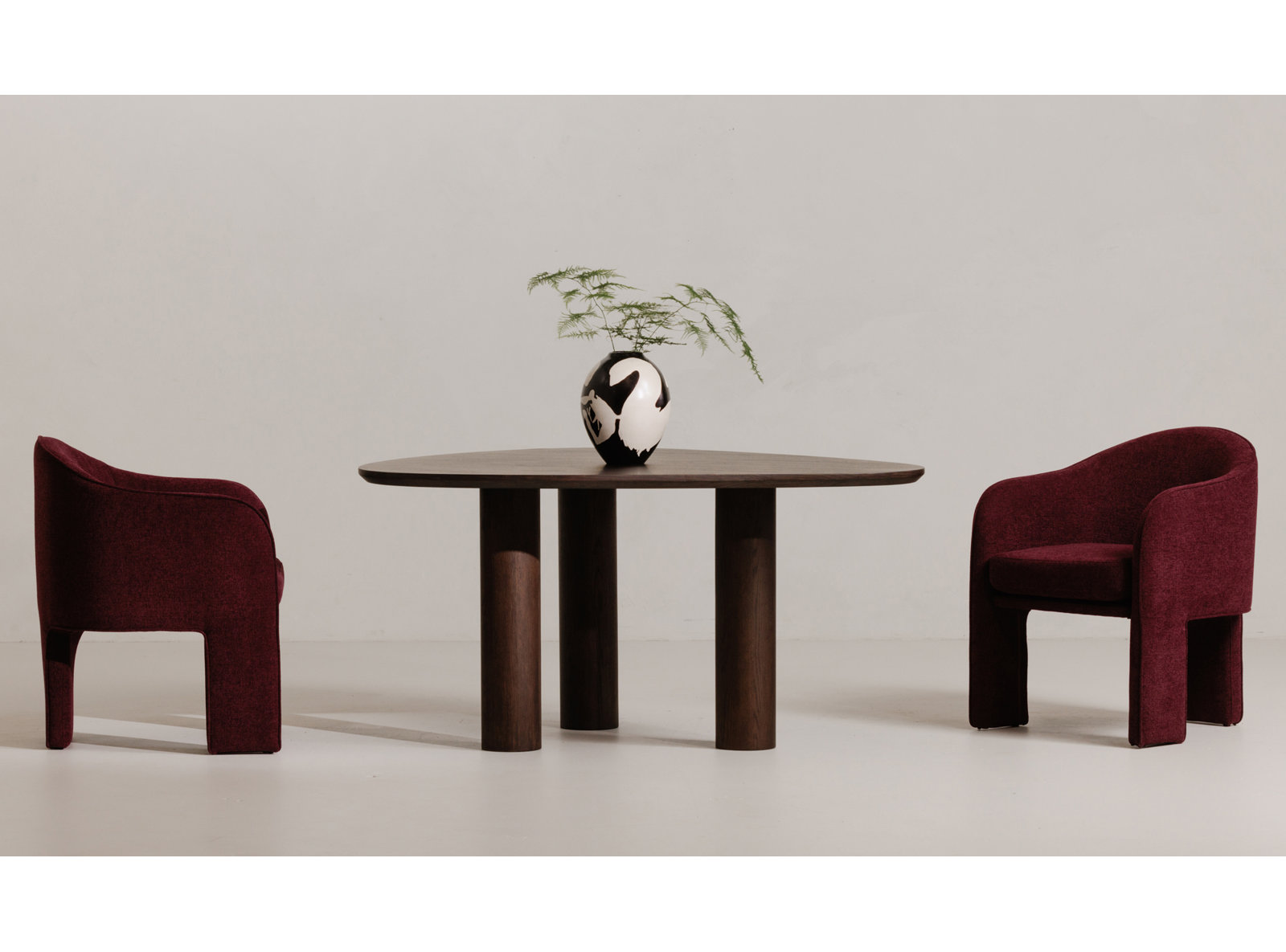 Lilibeth Dining Chair, Plum Performance
