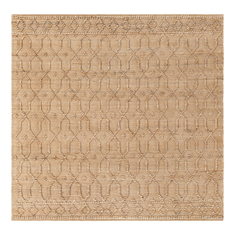Michellene Geometric Indoor Rug, Square 5'3"
